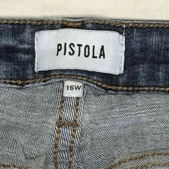 Pistola Skinny High Rise Stretch Jeans Women's 16W | Blue | 5-Pocket Denim | EUC - Picture 6 of 11